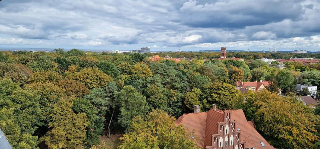 Apartament Morena Z Widokiem Z Tarasu Na Morze Swinemünde Exterior foto